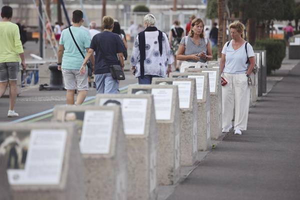 $!El Paseo de Visitantes Ilustres es una muestra del compromiso de la APSCT en la integración puerto-ciudad.