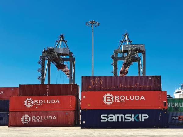 $!Boluda proyecta situar a Santander entre los diez primeros puertos de España en TEUs