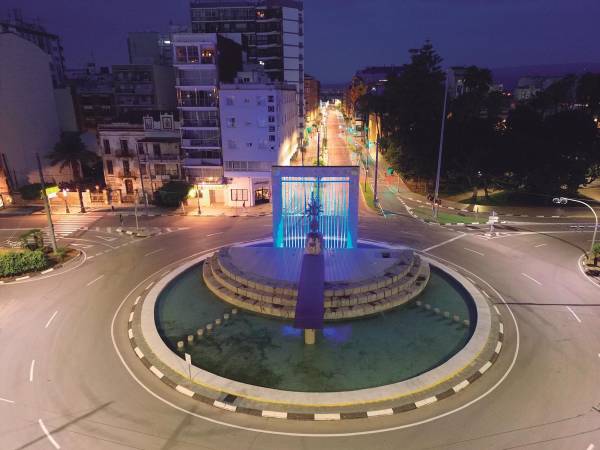 $!PortCastelló ha invertido en actuaciones de carácter urbanístico como la puesta en valor de la fuente del Centenario.