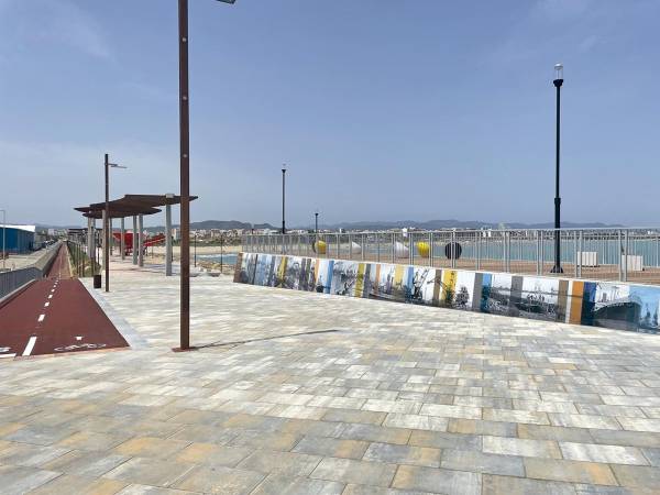 $!El nuevo paseo del puerto de Sagunto dispone de cuatro accesos diferentes