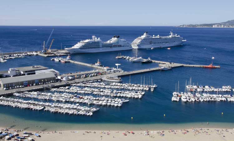 Los puertos de Palam&oacute;s y Roses recibir&aacute;n 6.400 cruceristas este mes