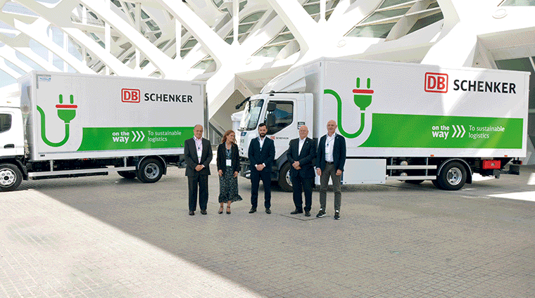 DB Schenker Iberia operará 30 camiones eléctricos en 2025