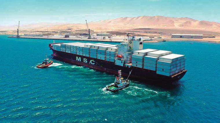 A partir del 9 de noviembre, MSC operará en el puerto de Pisco, en Perú, en las instalaciones de Puerto de Paracas (PdP), de Grupo Nogar.