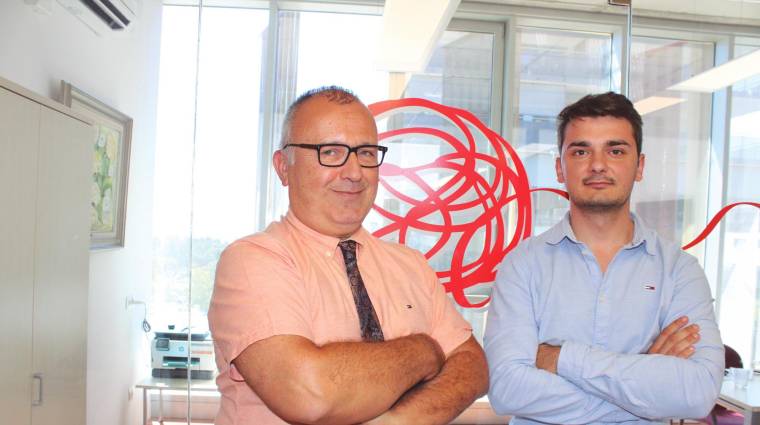 Jordi Gabarró, gerente de EmasConsultors y Roger Cerdà, Law&amp;Customs Management de la consultoría. Foto C.C.