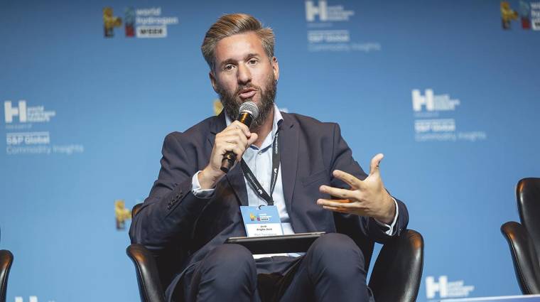 Jordi Anglés, responsable Comercial del Port de Tarragona, durante su intervención