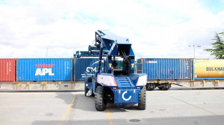 El Centro Logístico Intermodal de La Rioja (CLIR) se inauguró El 26 de septiembre de 2022. Foto J.P.