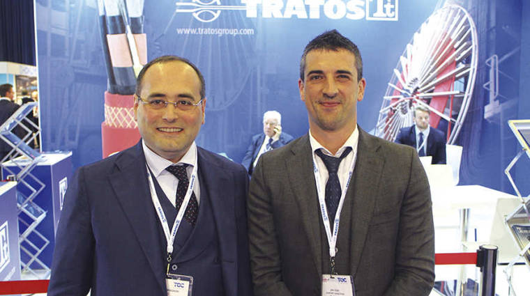 Jon Sojo, director de Exportaci&oacute;n de Tratos (derecha) y Mauricio Bragagni, CEO del grupo Tratos. Foto J.P.