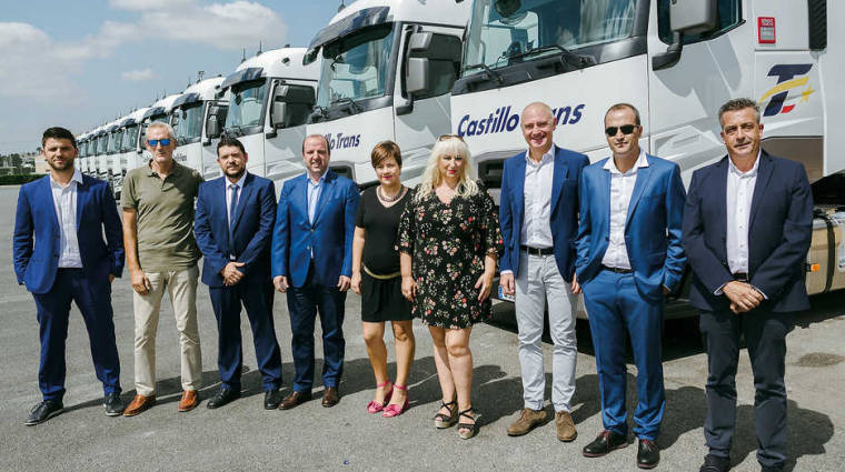 Castillo Trans renueva su confianza en Renault Trucks con 200 nuevas unidades de la Gama T.