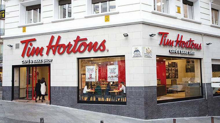 Tim Hortons dispone ya de diez establecimientos en Madrid.