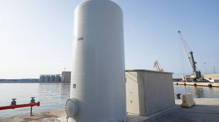 La instalación puede suministrar hasta 56 m³ de agua semanalmente.