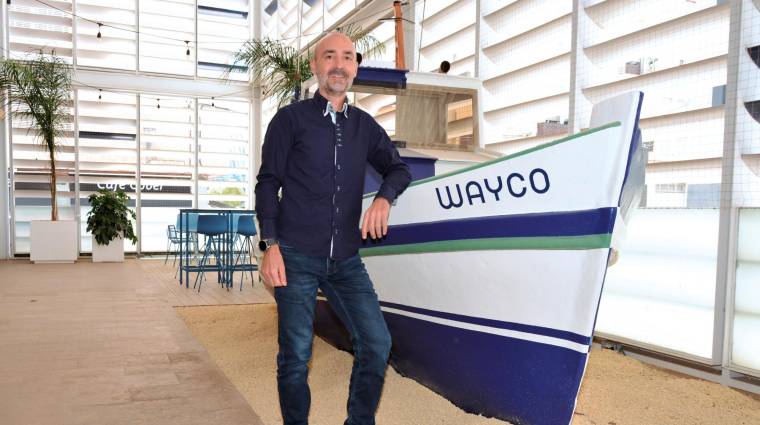 Nacho Cambralla, gerente de Wayco, en uno de los espacios de Wayco Cabanyal. Foto R. T.