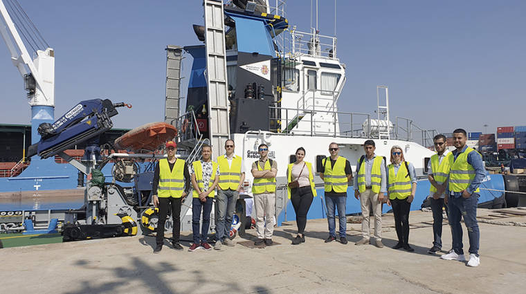 Alumnos de la Summer School en Operaciones Portuarias.