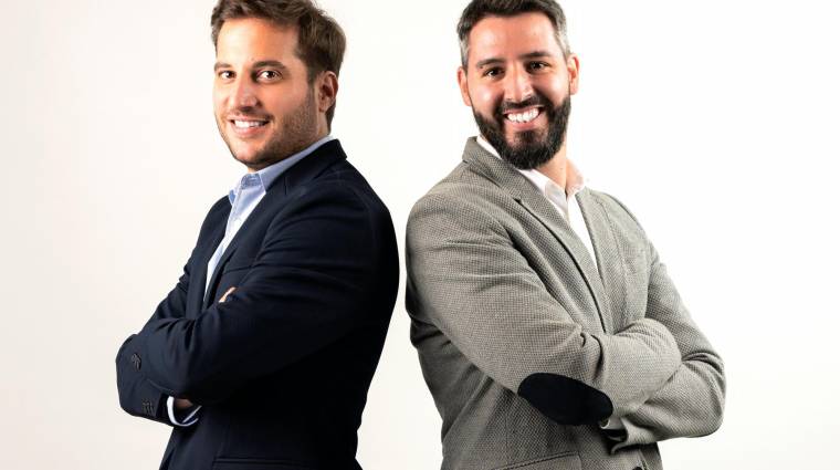 Diego Carbajosa (izq.) y Pablo Carro, socios de Nukloo e ingenieros industriales especializados en cadena de suministro.