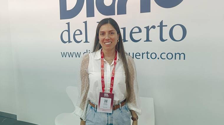 Victoria Carrasco, marketing and communications technician de Logisfashion.