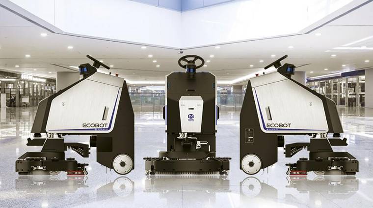 La barredora robotizada asegura una limpieza constante y de alta calidad.
