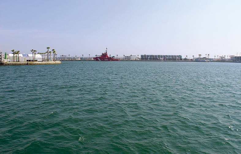 Panor&aacute;mica de la zona donde se ubicar&aacute; la nueva marina deportiva.