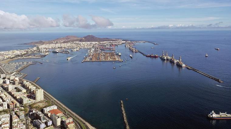 El tráfico de mercancías en los puertos gestionados por la AP de Las Palmas creció un 9,22% más.