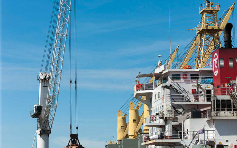 Operativa de agroalimentarios en el Puerto de Tarragona.