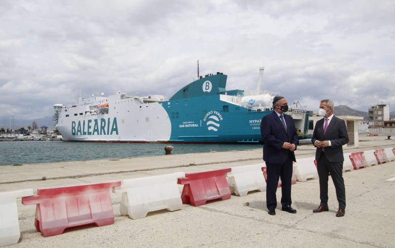 Tras la llegada de los buques de Bale&agrave;ria, Motril es uno de los puertos espa&ntilde;oles que tienen suministro de Gas Natural Licuado (GNL).