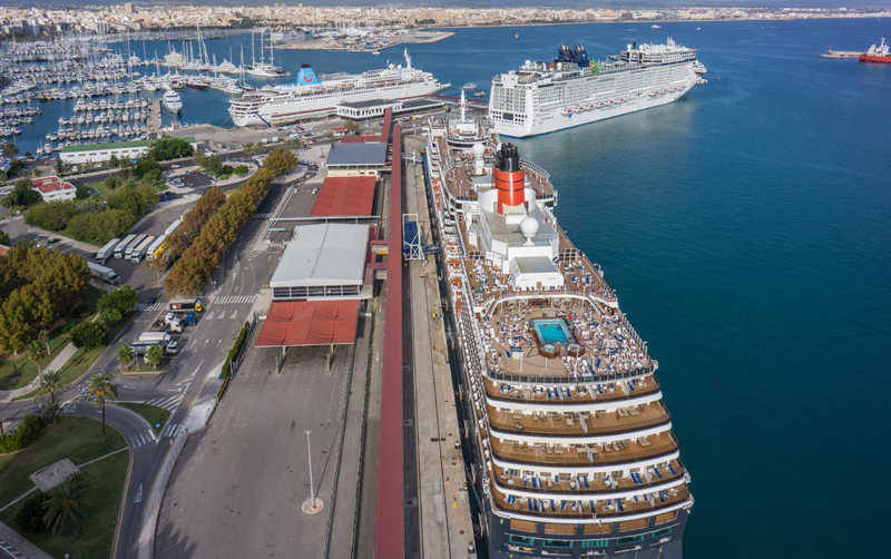 Los cruceristas crecieron un 18% en Baleares en 2013