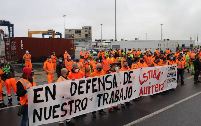 El Puerto de Bilbao afronta hoy una nueva jornada de huelga