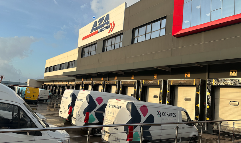 AZA Logistics pone a diposición del Banco de Alimentos sus instalaciones