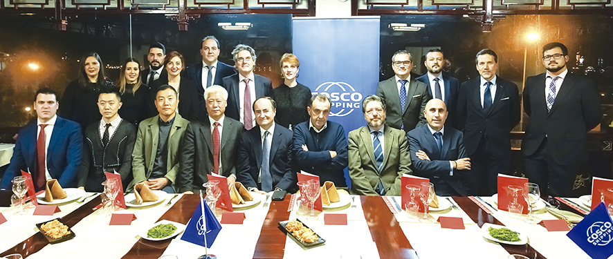 COSCO Shipping Lines Spain celebra el A&ntilde;o Nuevo Chino en Algeciras