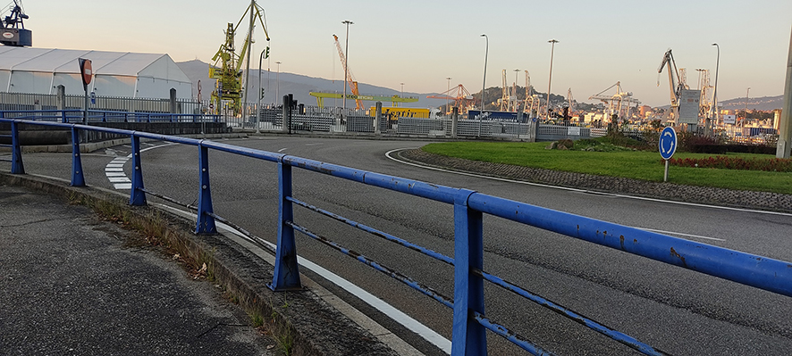 La AP de Vigo mejorar&aacute; la seguridad vial y de peatones de la Paellera