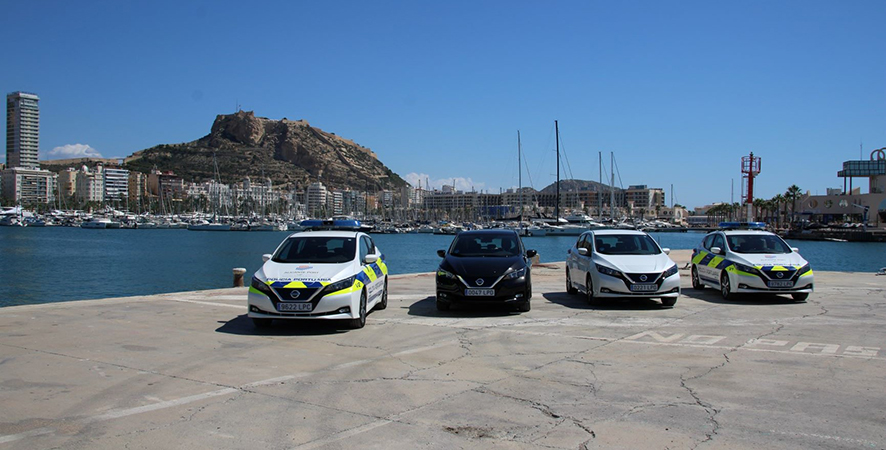 La AP de Alicante adquiere cuatro nuevos veh&iacute;culos el&eacute;ctricos&nbsp;