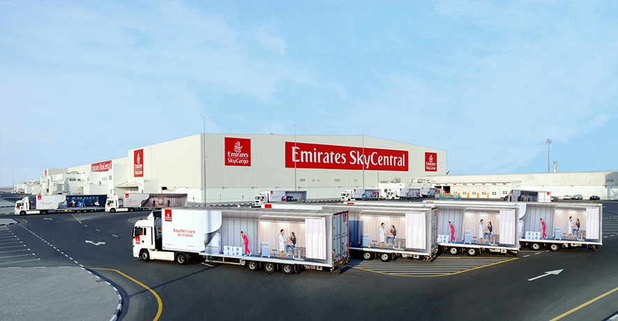 Emirates SkyCentral DWC en Dub&aacute;i Sur funcionar&aacute; como un centro dedicado a la distribuci&oacute;n de la vacuna del Covid-19.