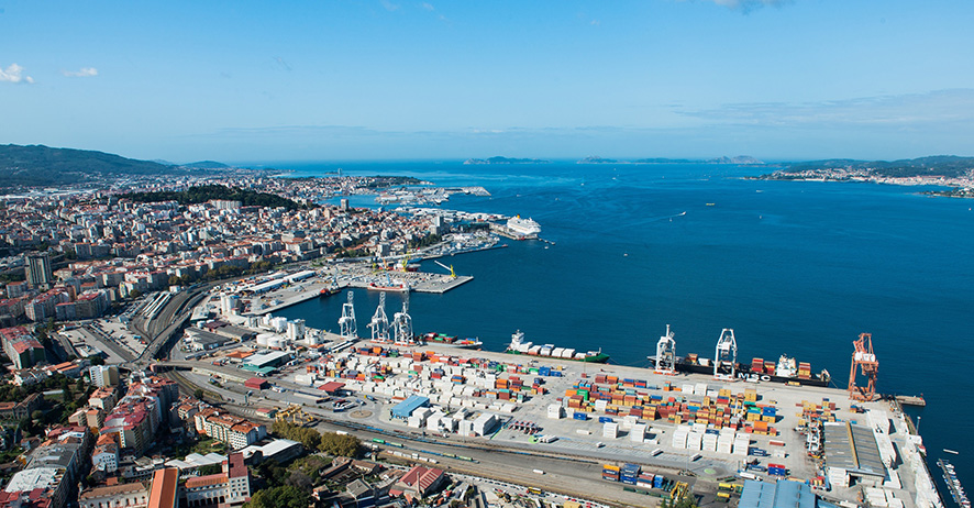 Imagen del Puerto de Vigo.