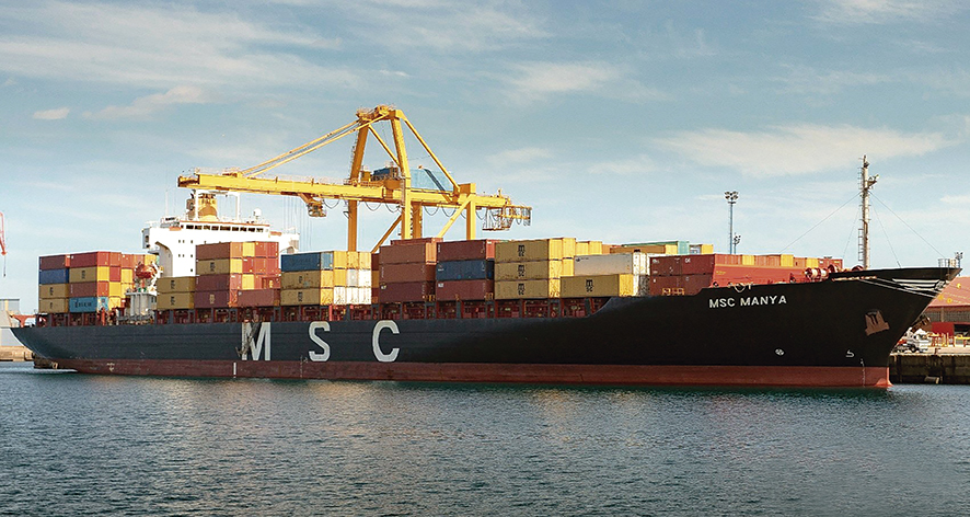 El &ldquo;MSC Manya&rdquo;, de 234,62 metros de eslora, escal&oacute; el pasado 9 de abril en la terminal de APM Terminals Gij&oacute;n, que el a&ntilde;o pasado movi&oacute; 80.916 TEUs.