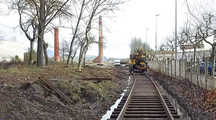 La Terminal de Contenedores de Miranda ultima la primera conexi&oacute;n ferroviaria con Barcelona