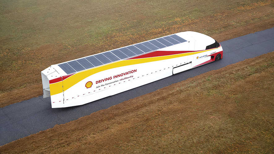 El cami&oacute;n Starship de Shell y AirFlow Truck Company mejora la eficiencia de la tonelada de carga un 248%