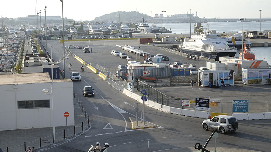 Imagen gen&eacute;rica del Puerto d&#039;Eivissa.