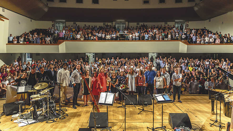 El Palau de la M&uacute;sica fue el escenario del evento y su aforo estuvo completo.