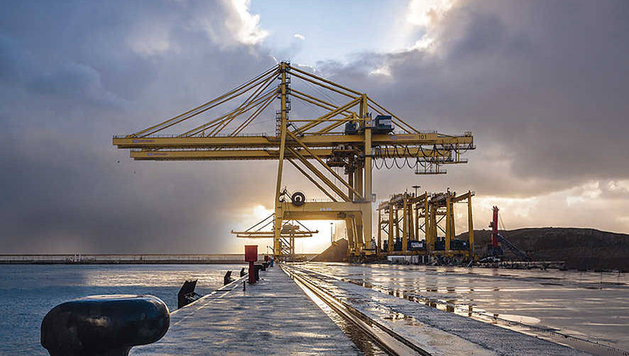 Yilport Holding opera en Espa&ntilde;a una terminal en Huelva y otra en Ferrol (foto).