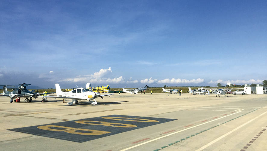 El aeropuerto de Castell&oacute;n habilita espacio para atender el crecimiento de la aviaci&oacute;n general