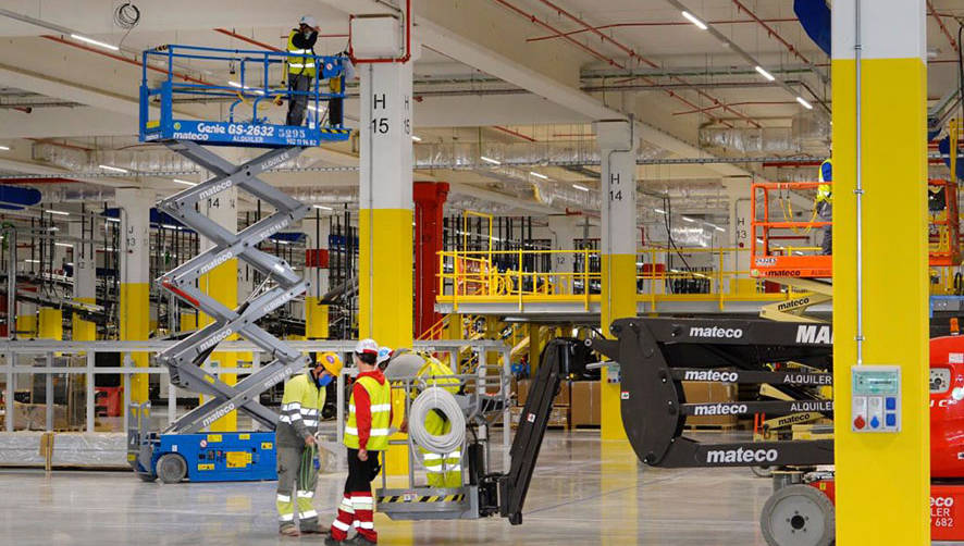 El centro log&iacute;stico robotizado de Amazon en Murcia&nbsp;crear&aacute; m&aacute;s de 1.200 empleos fijos