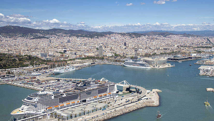 El Port de Barcelona, a la delantera en el sector de cruceros.