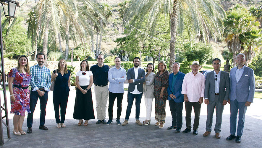 El alcalde de Sagunto, Dar&iacute;o Moreno, asisti&oacute; ayer a un desayuno de trabajo que ha organizado la Asociaci&oacute;n de Empresarios del Camp de Morvedre.