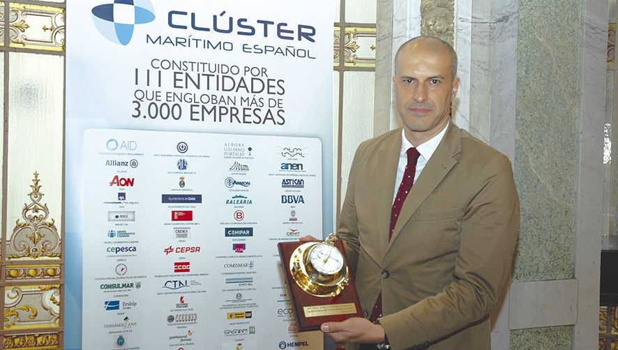 V&iacute;ctor Jim&eacute;nez, consejero de Transportes y representante alterno de Espa&ntilde;a ante la OMI. Foto I.Pe&ntilde;a.