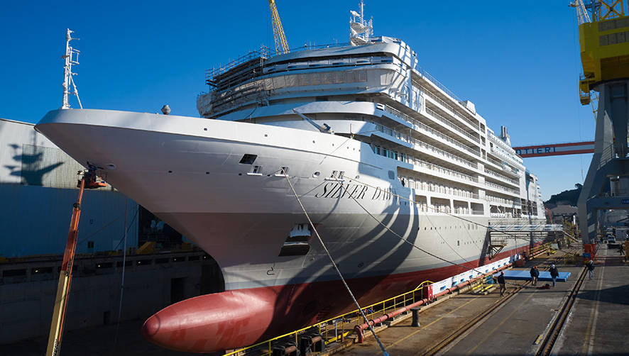 Silversea bota el buque &quot;Silver Dawn&quot;, el d&eacute;cimo de su flota, en Ancona.