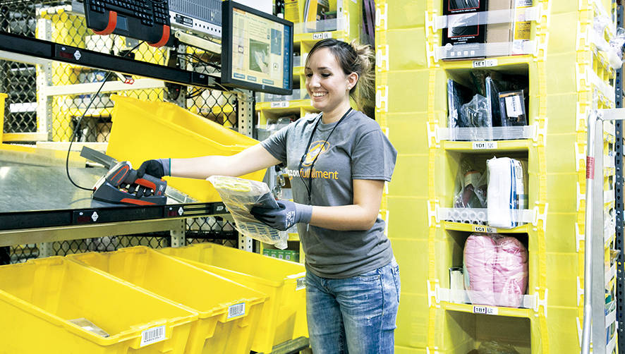 Amazon cuadriplica los pedidos de entrega urgente durante la campa&ntilde;a de Navidad