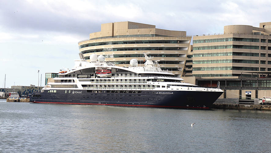 El crucero &ldquo;Le Bougainville&rdquo; de Ponant se estrena en Barcelona