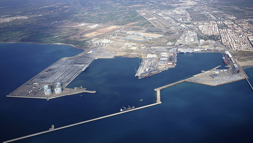 El Puerto de Sagunto supera los 5 millones de toneladas gracias al impulso del gas