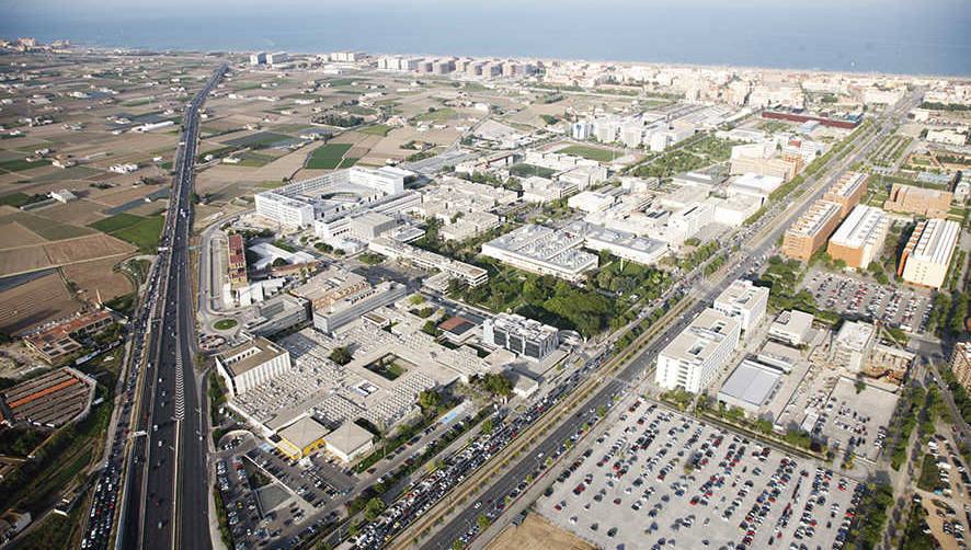 La V-21 en su acceso a la ciudad de Valencia por el norte. Foto DP.