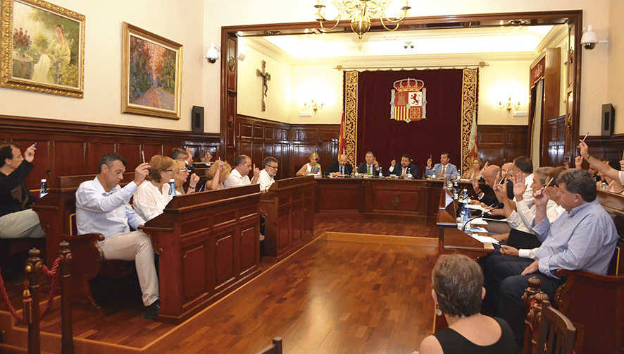 Reuni&oacute;n del Pleno Provincial de la Diputaci&oacute;n de Castell&oacute;n.