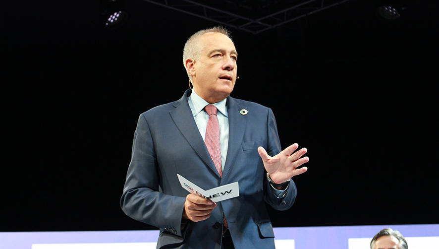 Pere Navarro, delegado especial del Estado en el Consorci de la Zona Franca de Barcelona (CZFB). Foto A. Tejera.