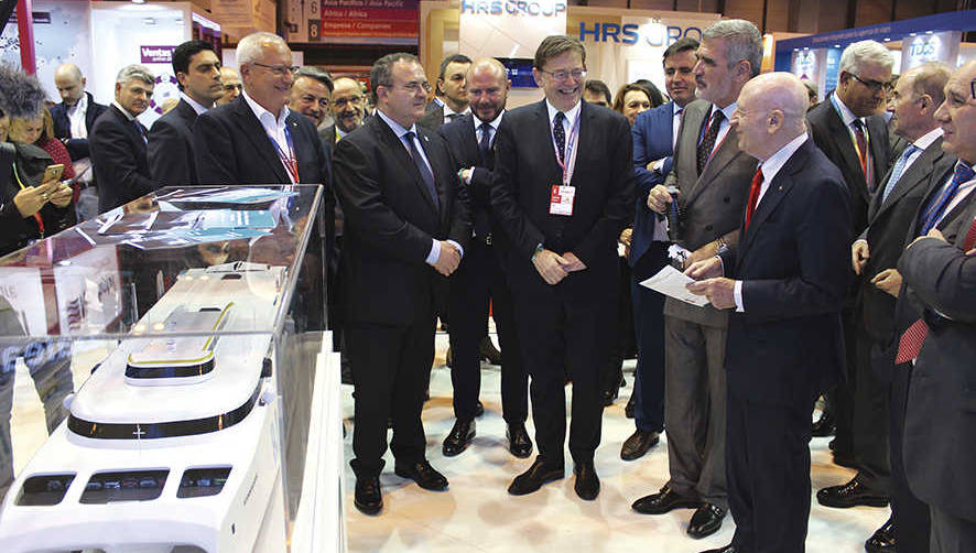 Bale&agrave;ria presenta en Fitur su ferry &ldquo;Eleanor Roosevelt&rdquo;, propulsado por motores de GNL